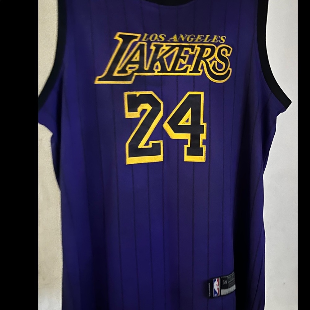 Kobe Bryant City Edition Purple Jersey